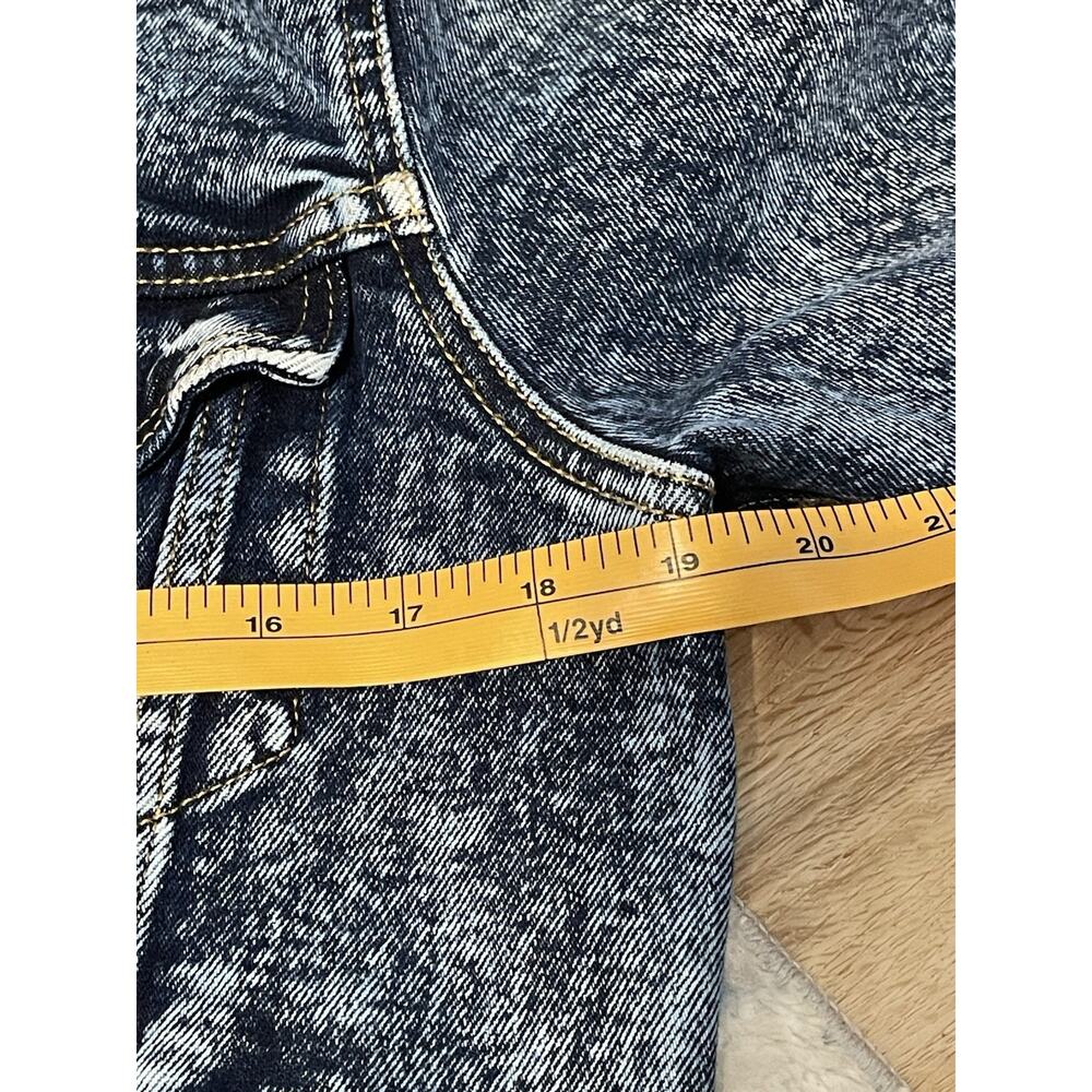 Levi's Acid Wash Denim Jacket Men’s Small Blue Denim Trucker Retro 72334-0335 - Picture 7 of 12